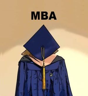After receiving MBA